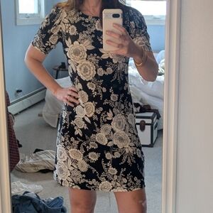 Tommy Hilfiger - Floral Navy and White Dress